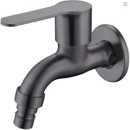 MODERN DEPOT SHANK FAUCET WALL TAP TF-SHB-03MG GUN METAL