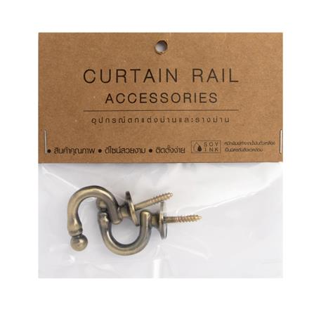 HOLDBACK DOT WD BRASS HOME LIVING STYLE