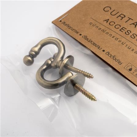 HOLDBACK DOT WD BRASS HOME LIVING STYLE