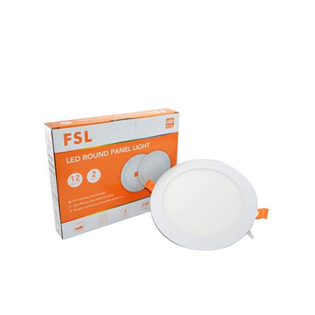 DOWNLIGHT FSL 4" 12W PANEL (RD) FSL ACRYLIC WARM WHITE 4" ROUND