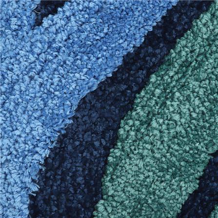 RUG HOME LIVING STYLE GINGKO 45x120CM BLUE