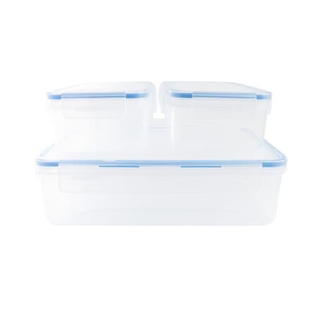 DOUBLELOCK FOOD CONTAINER 3PCS SET 99512