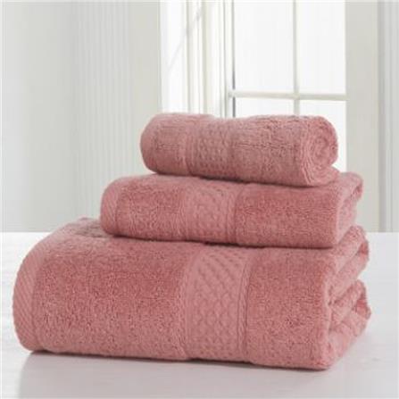 LOFTEX US COTTON WASH TOWEL 33 X 33CM DARK PINK