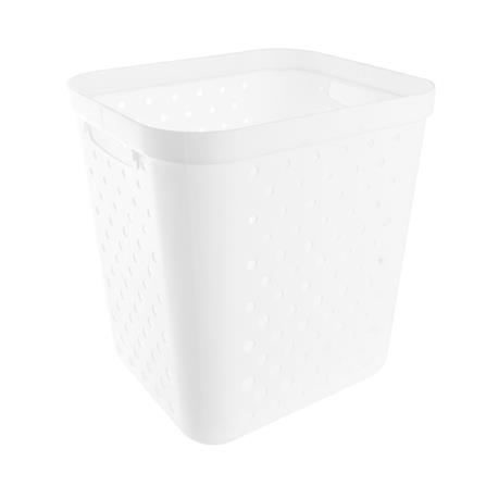 LAUNDRY BASKET STACKO MONO SIZE M WHITE
