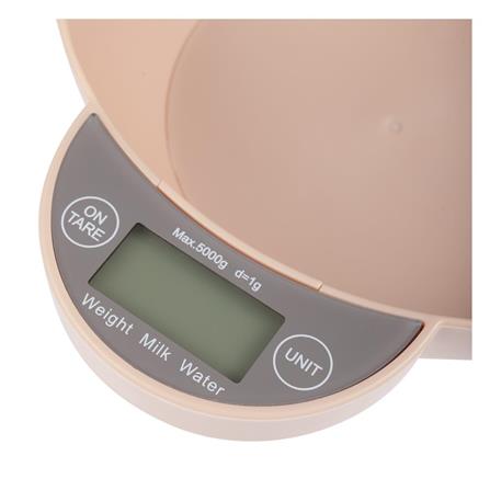 DIGITAL SCALE WITH BOWL COOK CHARMY 5KG BEIGE