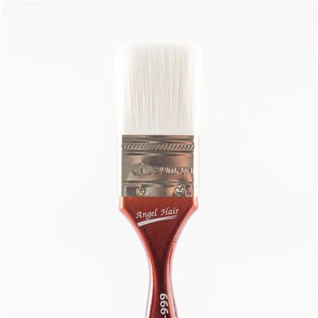 PAINT BRUSH WITH WOOD HANDLE PUMPKIN PRO-999 ANGLE 2"