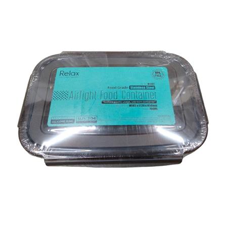 STAINLESS STEEL FOOD CONTAINER 700ML-H1207