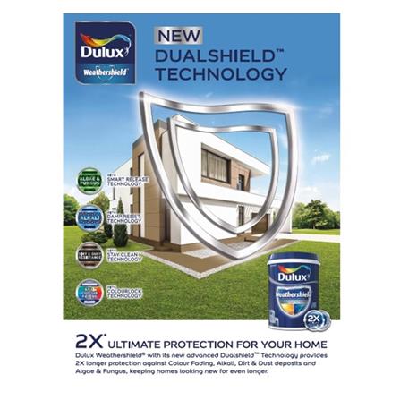 DULUX WEATHERSHIELD 2X 5L BASE A EXTERIOR-PAINT