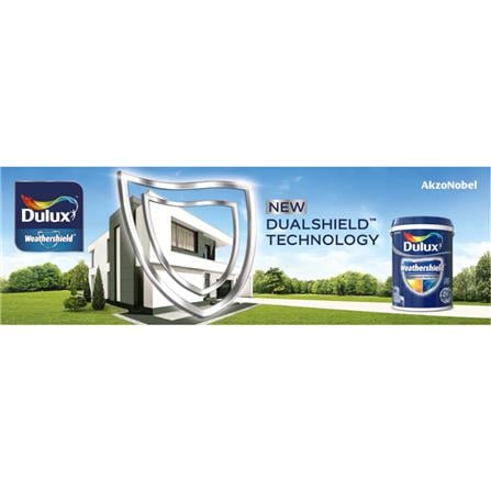 DULUX WEATHERSHIELD 2X PROTECTION EXTERIOR PAINT 18 LITRE BASE A