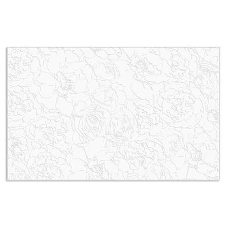 TARA WALLTILE 25x40CM PRYM WHITE 1.0M2