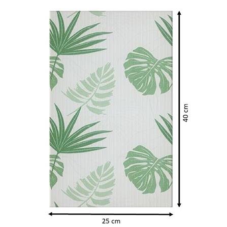 TARA WALLTILE 25X40CM MONSTERA GREEN 1.0M2