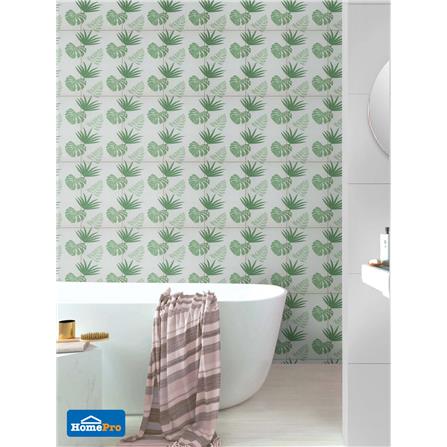 TARA WALLTILE 25X40CM MONSTERA GREEN 1.0M2