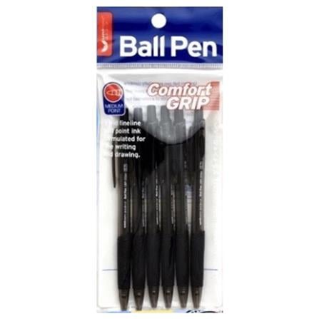 UNICORN UBP-333R-6S BALL PEN BLACK