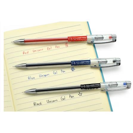 UNICORN UGP-717CX-3S BLACK 0.5MM GEL PEN