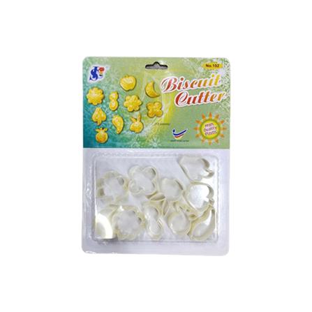 HARRIANWARE ACUAN COOKIES CUTTER 2.5CMX1.5CM 10S -102