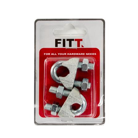 WIRE ROPE CLIP FITT 3/8" 2PCS