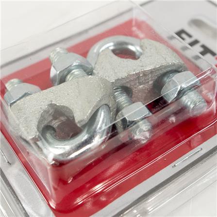 WIRE ROPE CLIP FITT 3/8" 2PCS