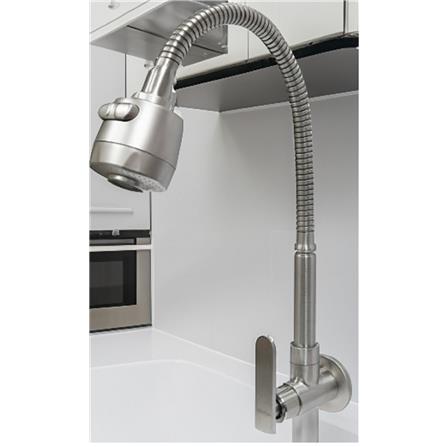 TRUFLO SINK FAUCET FWT-L0202S-1TPCRM (WSCCX) H38XW24.50XD4.50 CM