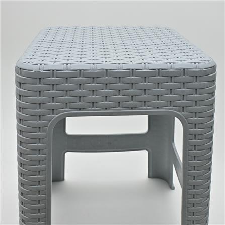 SPRING BAMBOO CHAIR GREY PLASTIC PP