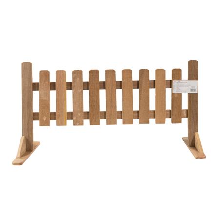 SPRING NICE WOODEN FENCE 70X40CM BROWN