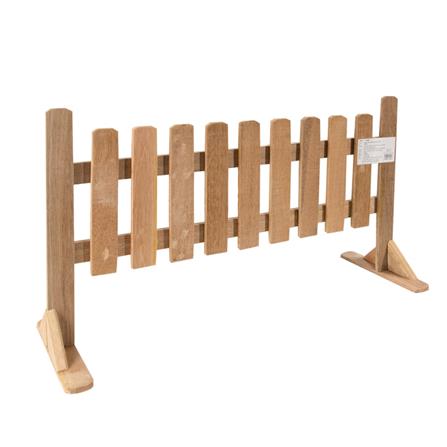 SPRING NICE WOODEN FENCE 70X40CM BROWN