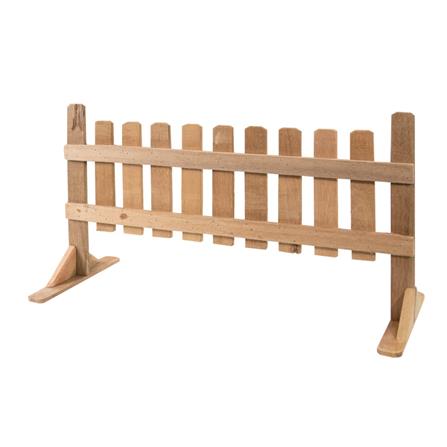 SPRING NICE WOODEN FENCE 70X40CM BROWN
