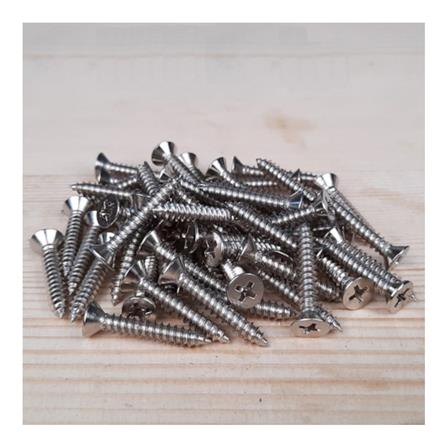 AMAN CSK HEAD SELF-TAPPING SCREW TF 6X1" 15PCS EACH