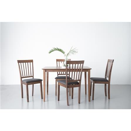 CHARMANT DINING TABLE 110CM WALNUT