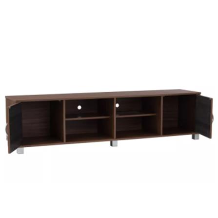 DAYTON TV CABINET 1.8M WALNUT/BLACK ASH