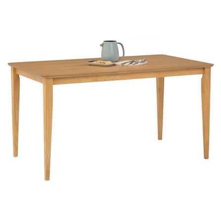 NUHOOM CHARMANT 800X1400 DINING TABLE IN NATURAL COLOUR OAK