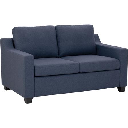 NESTHOUZ BALENO SOFA 2 SEATER SOFA NAVY FABRIC