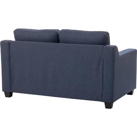 NESTHOUZ BALENO SOFA 2 SEATER SOFA NAVY FABRIC