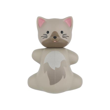 FLIPPER TOOTHBRUSH HOLDER F02811 CAT WHITE (H9xW6XD6 CM)
