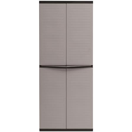NUHOOM OPTIMUS LARGE WARDROBE  GREY/BLACK