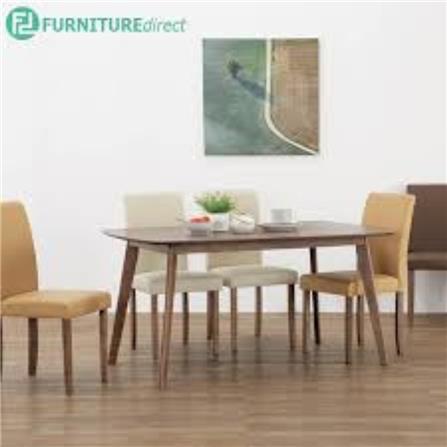 NUHOOM ALLEGRO DINING TABLE  150CM COCOA