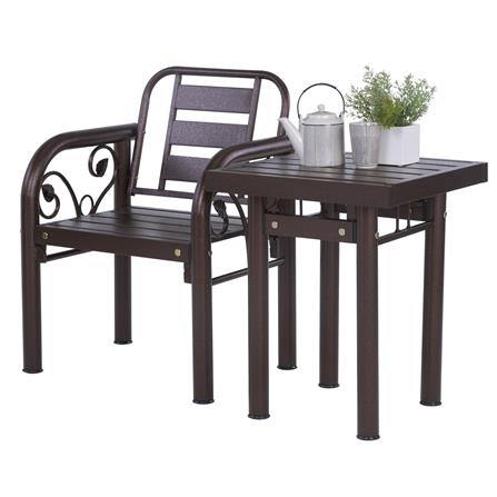 NUHOOM SIDE TABLE HAMIDA BROWN