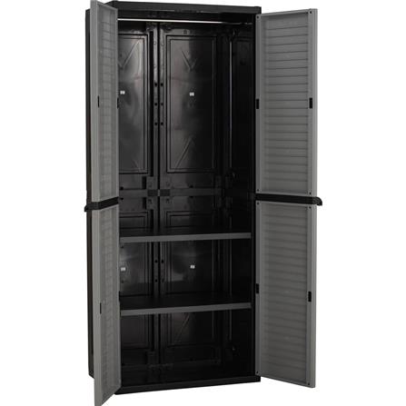 NUHOOM OPTIMUS MULTIPURPOSE CABINET BLACK/BEIGE
