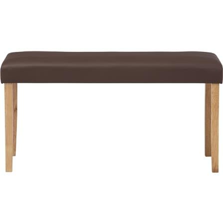 NUHOOM LENORE BENCH CHAIR 102/533 MOCHA