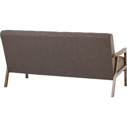 NUHOOM SOFA TUCSON 3-SEATER COCOA/CHESTNUT 109/6514 DIMITY FABRIC