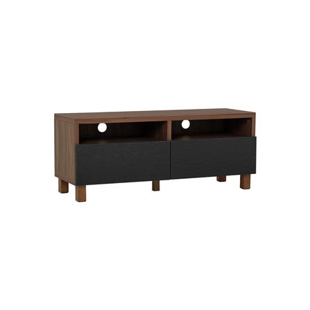 NESTHOUZ TV CABINET GORDY 1.18M WALNUT/BLACK