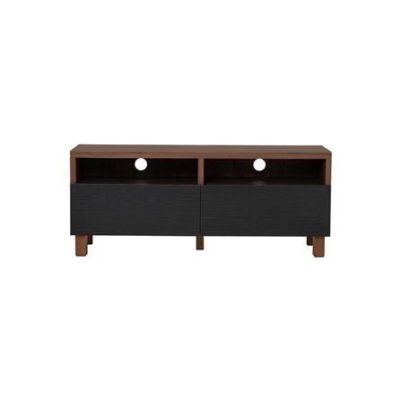NESTHOUZ TV CABINET GORDY 1.18M WALNUT/BLACK