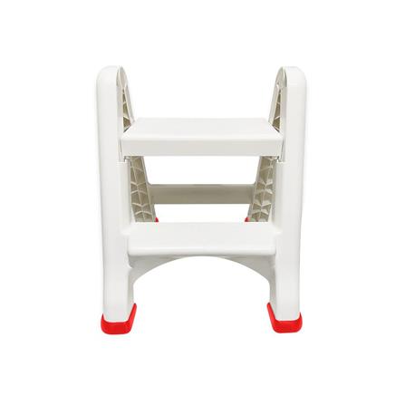 2- STEP STOOL MATALL WHITE
