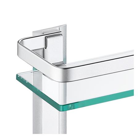 2-TIER WALL-MOUNTED GLASS SHELF MOYA A4126B