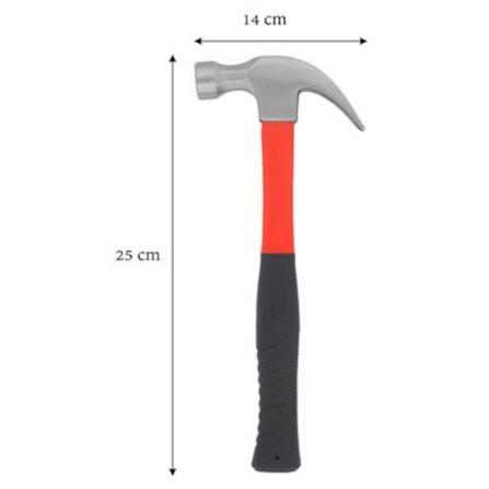 MATALL NAIL HAMMER FIBERGLASS DT-HMP81007-A