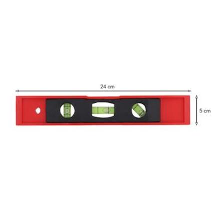 MATALL TORPEDO LEVEL 9 INCH DT-HMP81011-A RED