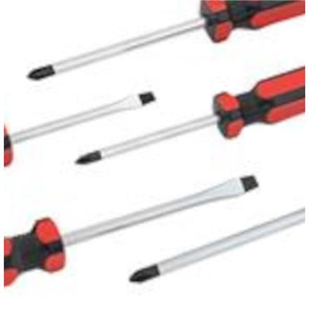 5EA/SET MATALL  SCREWDRIVER SET