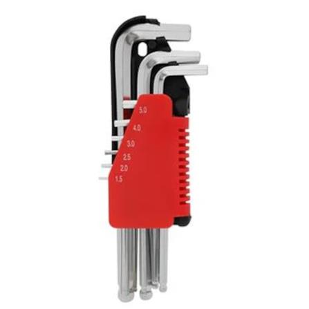 MATALL 9EA HEX KEY SET MULTIPLE SIZE HKW9PCM-A