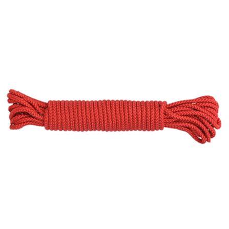 DEXZON POLYETHYLENE ROPE 5MMX10M RED