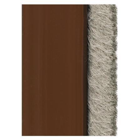 DEXZON BRUSH DOOR SWEEP 100CM BROWN