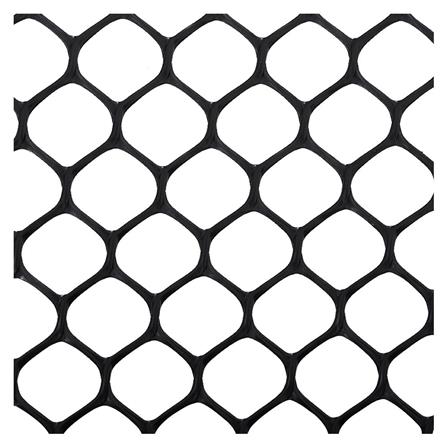 PLASTIC MESH DEXZON #25MM 0.9x5M BLACK